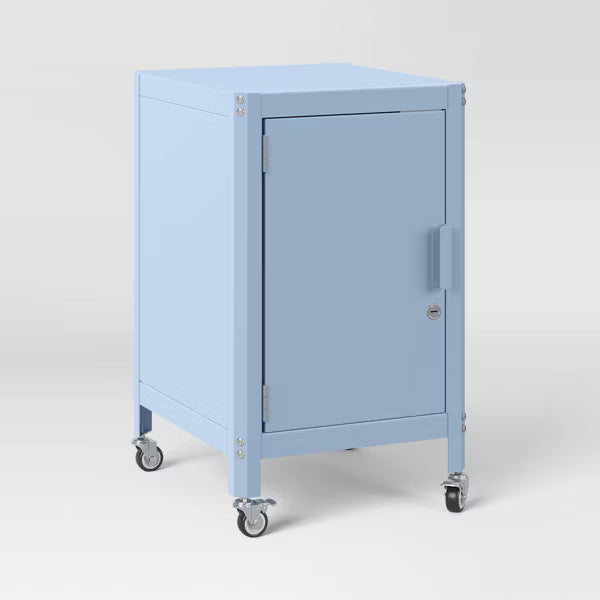Metal Rolling Locker Storage Cabinet with Lock – Salvage & Co Indy