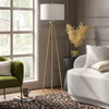 Ellis Tripod Floor Lamp Brass