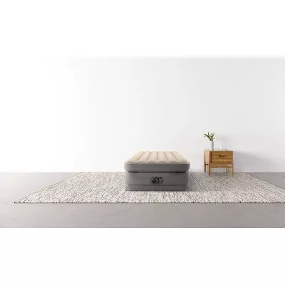 Twin Dual Layer Air Mattress with Built-in Pump
