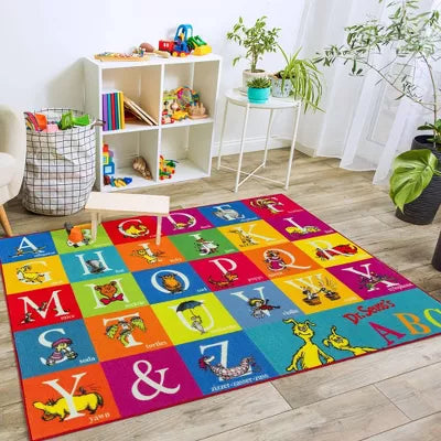 ABC Character Youth Digital Print Kids' Area Rug 4"x6"