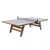 Official Size Wood Table Tennis Table - Gray