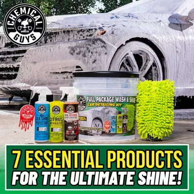 7pc Wash and Shine Buckets