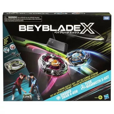 X Dagger and Tusk Xtreme Battle Set: Ultimate Beyblade Toys for Kids, High-Performance Battle Tops