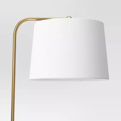 New Traditional Downbridge Floor Lamp Brass