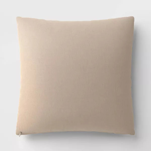 Oversized Square Woven Throw Pillow