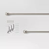 Café Ball Curtain Rod