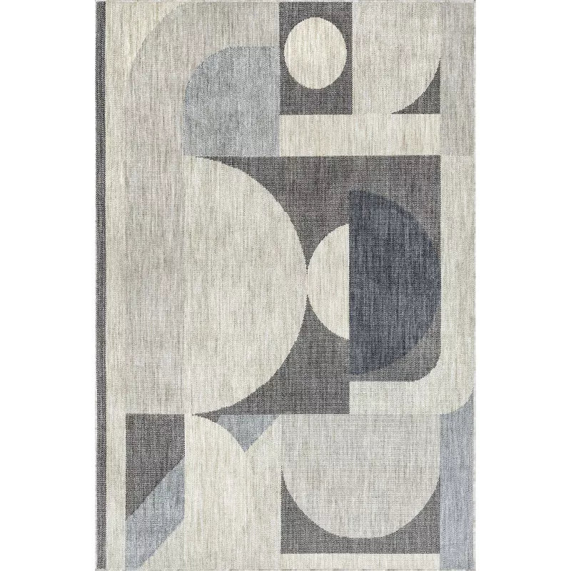 Rhona Modern Moon Indoor Area Rug, 9' x 12'