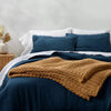 Oversized Solid Bed Throw
