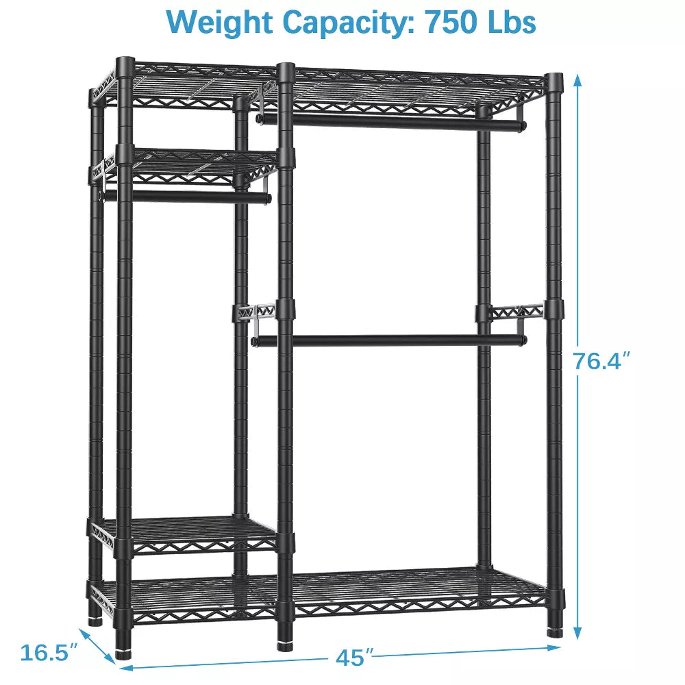 Garment Rack Heavy Duty Commercial Grade Clothes Rack – Salvage & Co Indy