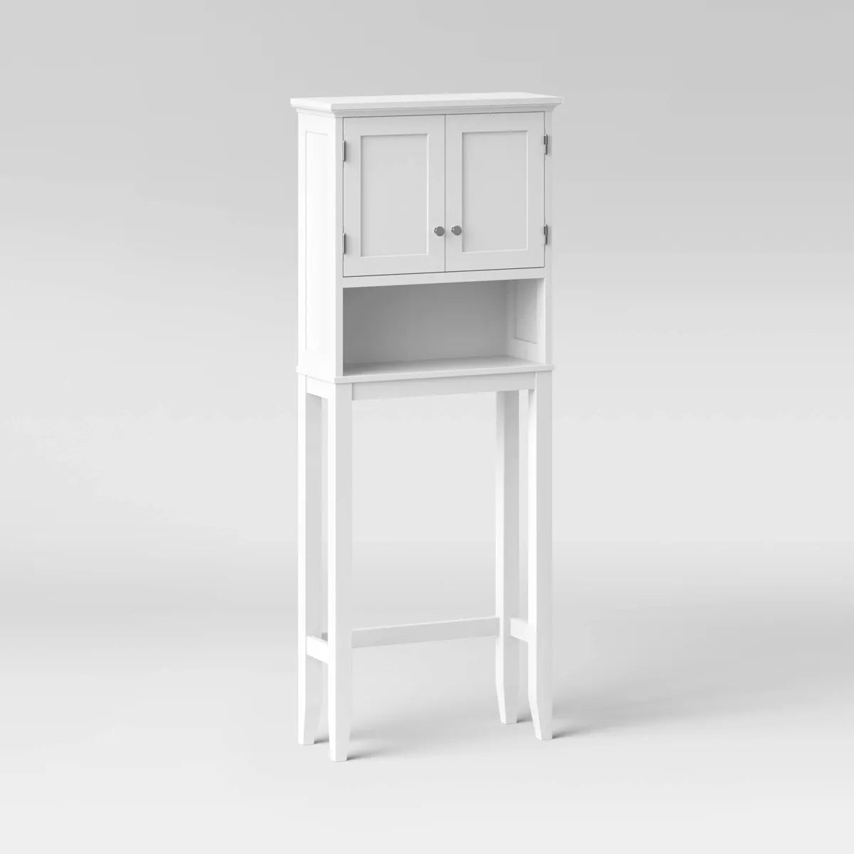 Wood Space Saver Etagere White