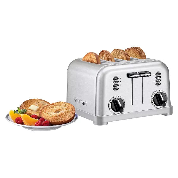 4-Slice Classic Toaster - Stainless Stee