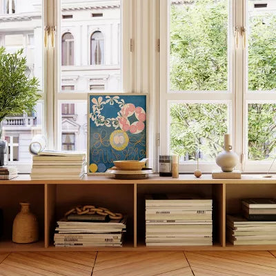 Oak Wood Single Picture Frame with Plexiglass Cover 1-Piece