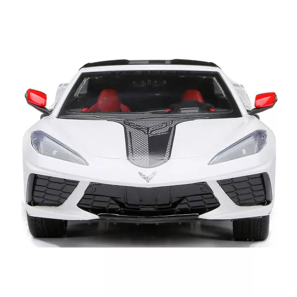 RC 1:8 Scale FF USB Showcase Sportscar - Corvette Stingray - White