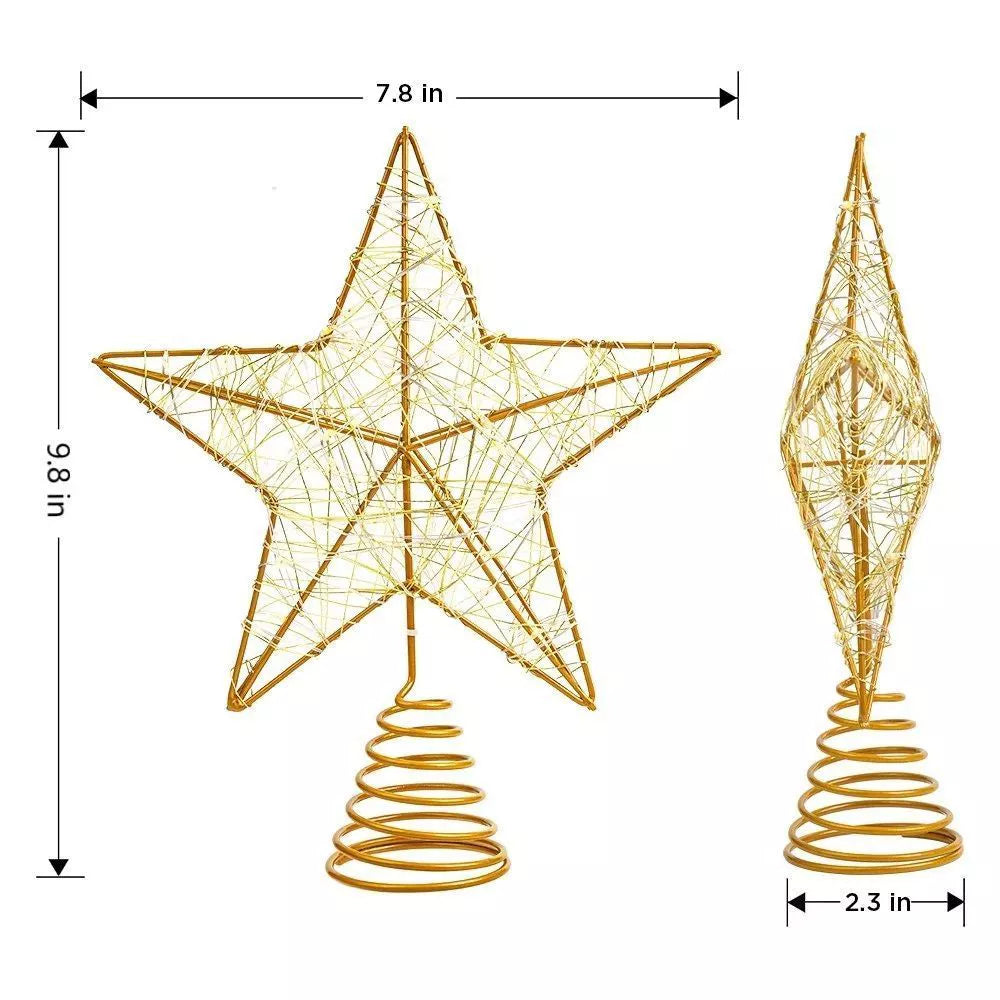 Christmas Star Tree Topper final cut
