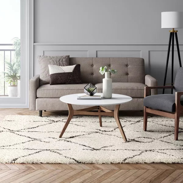 Geometric Design Woven Rug 7' x 10'