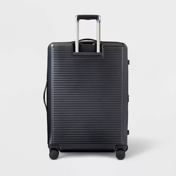 Signature Hardside Large Checked Spinner Suitcase