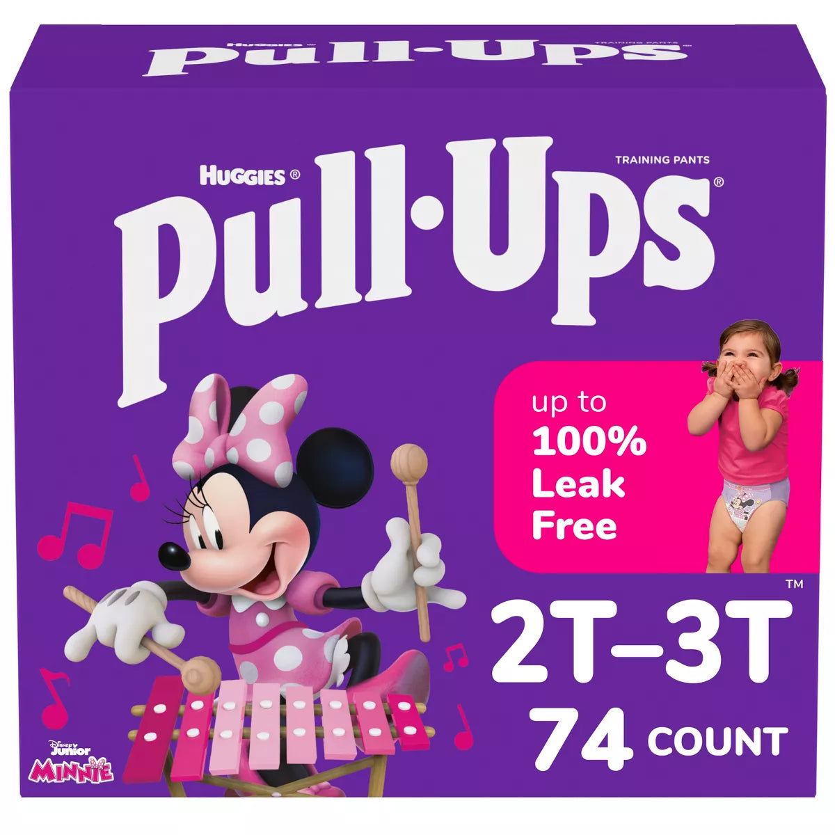 Pull-Ups Girls' Training Pants, 2-3t