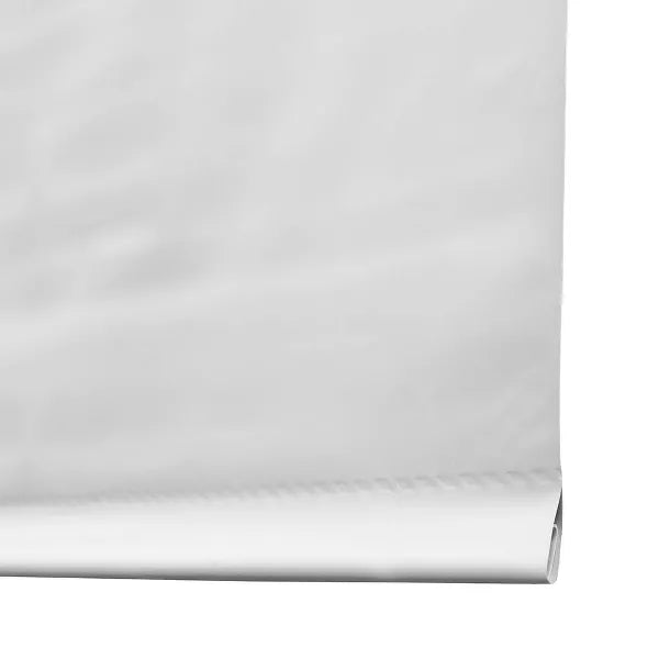 3pc Room Darkening Tear-to-Fit Vinyl Roller Window Shade White