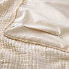 Textured Chambray Comforter & Sham Set - Full/Queen