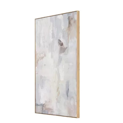 Tonal Abstract Framed Canvas