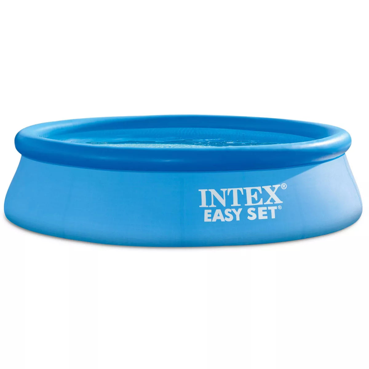 Easy Set Round Inflatable Above Ground Pool with Filter Pump