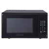 Microwave Oven - Stainless Steel Black: Countertop, Child Lock, 6 One-Touch Settings