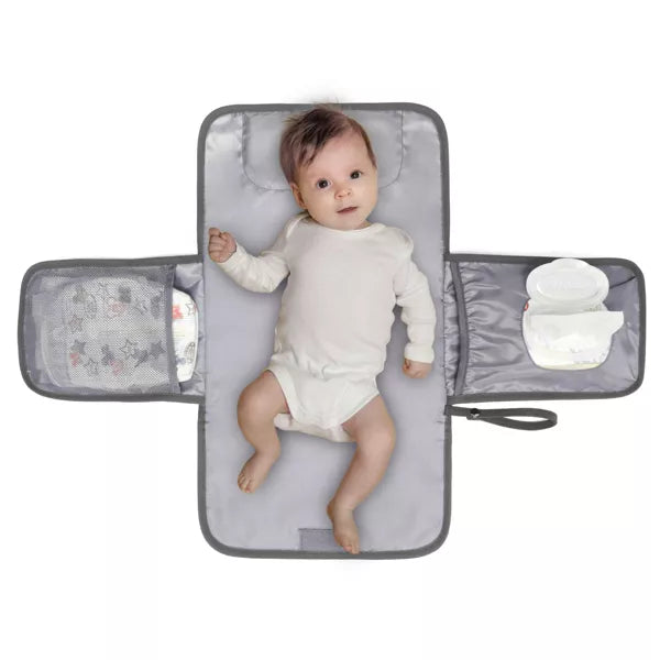 Diaper Bag Backpack with Portable Changing Pad, Pacifier Case and Stroller Straps