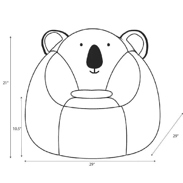 Koala Kids' Bean Bag Chair