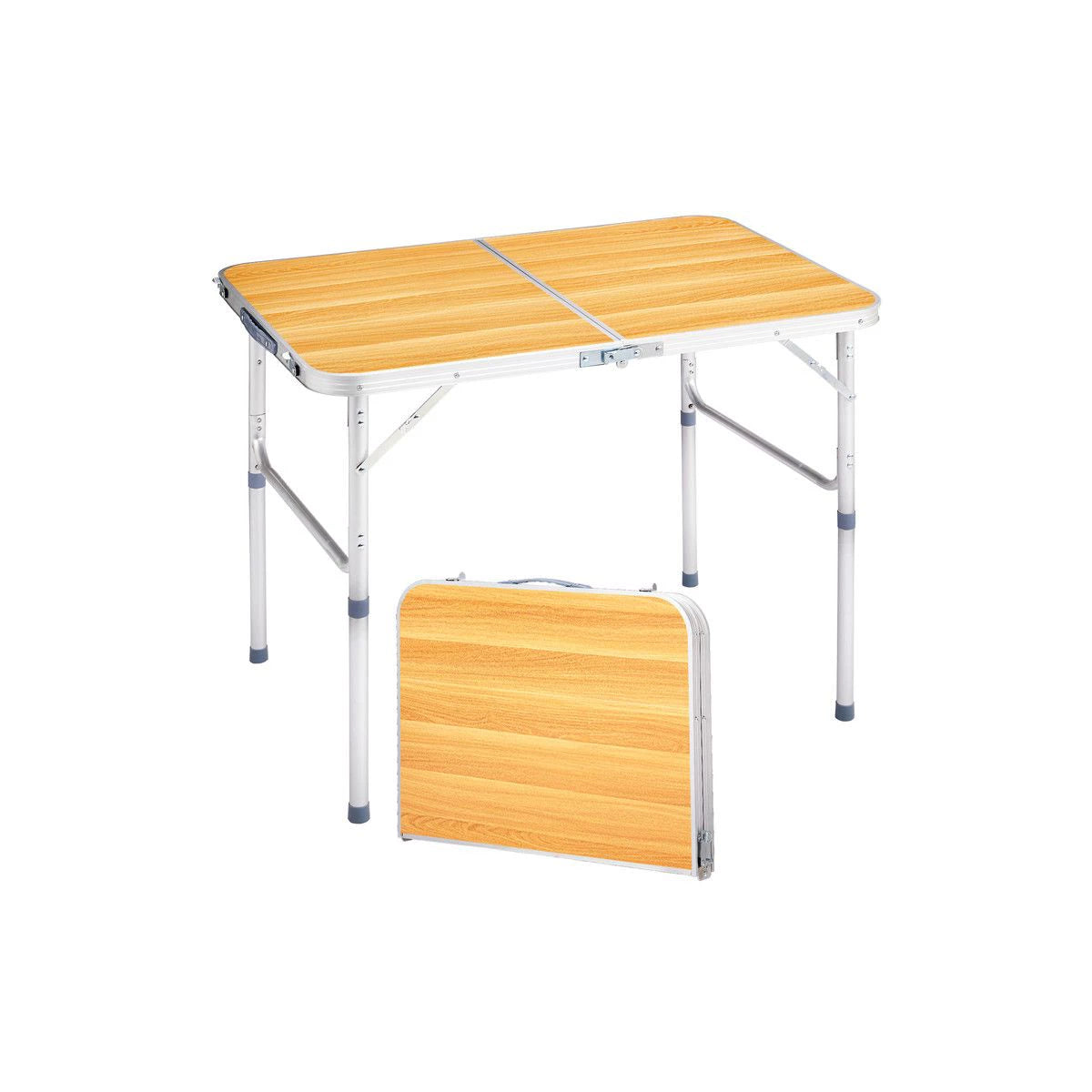 Rectangular Patio Folding Table Aluminum