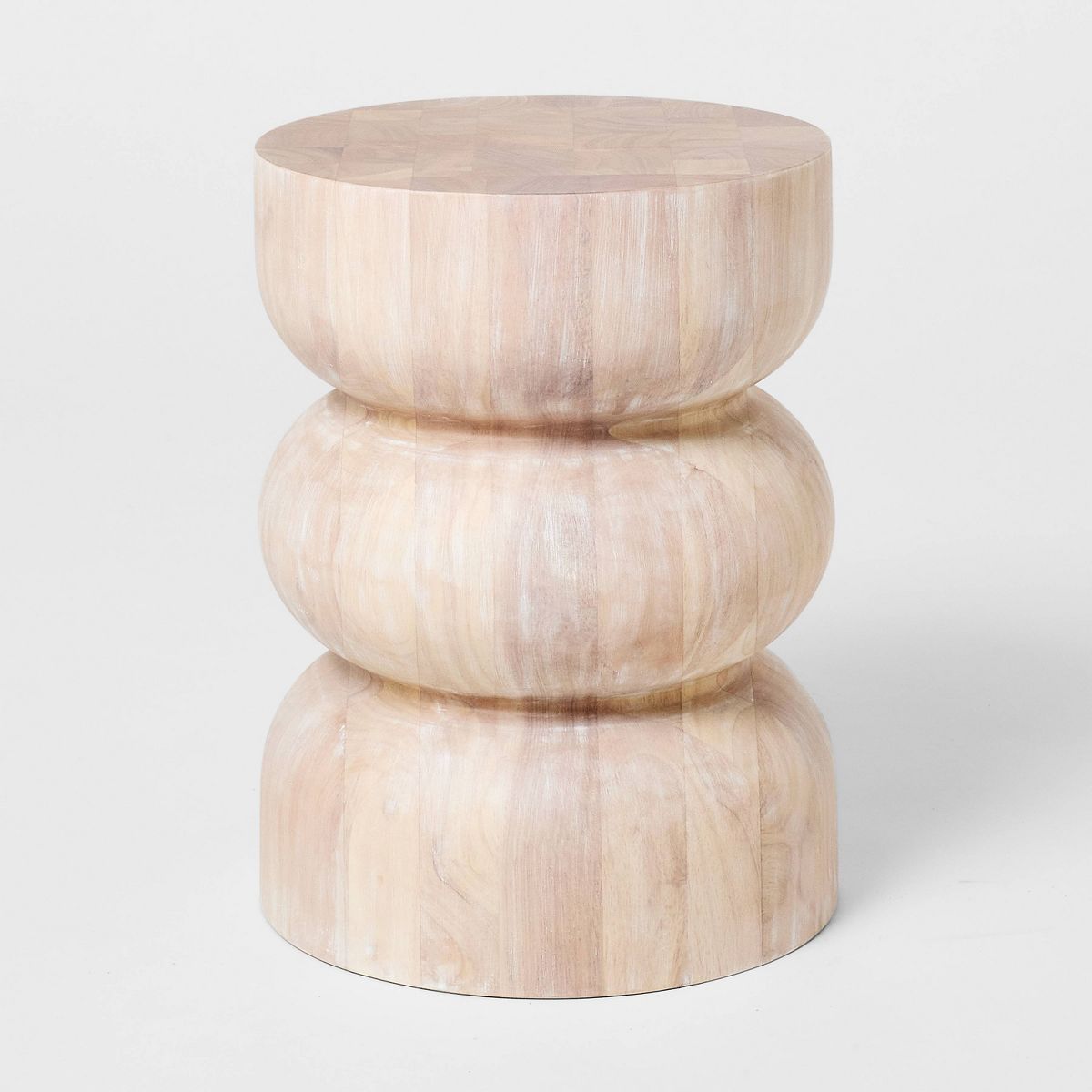 Accent Table - White Wash SHOWROOM ITEM