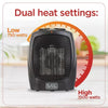 Personal Ceramic Indoor Heater Black, final cut