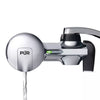 PLUS Faucet Horizontal Mount Water Filtration System Chrome : Best Sink Filter, Lead & Mercury Removal, Easy Install