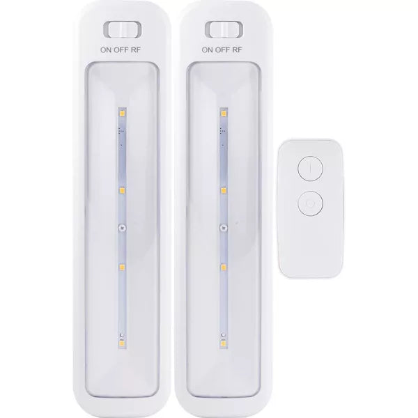 2pk 70 Lumens Battery Operated LED Cabinet Lights Bar, final cut