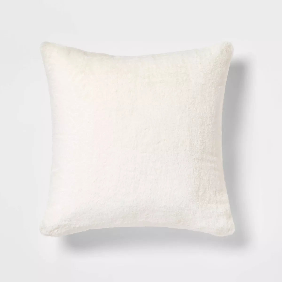 Faux Rabbit Fur Throw Pillow - Threshold™ - SHOWROOM ITEM 