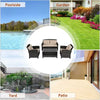 4PCS Outdoor Rattan Furniture Set