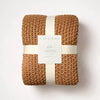 Chunky Knit Bed Blanket - Full/Queen