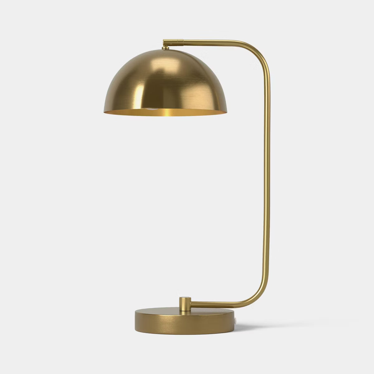 Glossy Metal Table Lamp