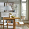 Pendant with Pleated Shade Ceiling Light: White Elegant Iron & Cotton Fixture
