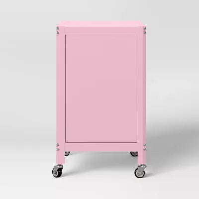 Metal Rolling Locker Dorm Storage Cabinet with Lock