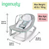 Keep Cozy 3-in-1 Grow with Me Baby Bouncer, Rocker & Toddler Seat