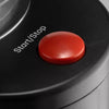 Bistro Conical Burr Electric Coffee Grinder Black: 12 Settings, Stainless Steel, BPA-Free, Coarse to Fine Grind