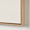 (Set of 2) White Patches Embellished Framed Wall Art Canvas - Modern Abstract Digital Art