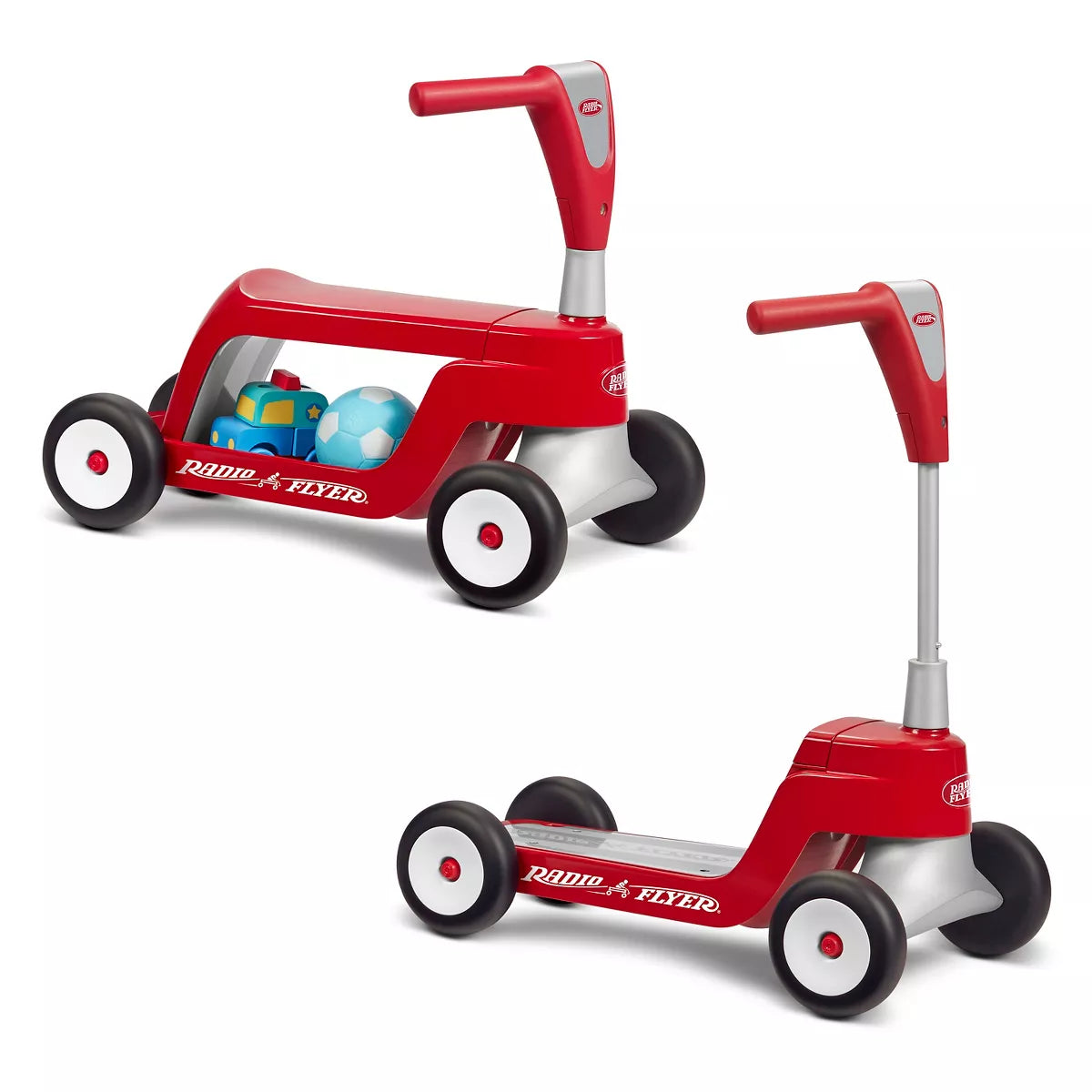 Scoot 2 Scooter - Red: Steel & Plastic