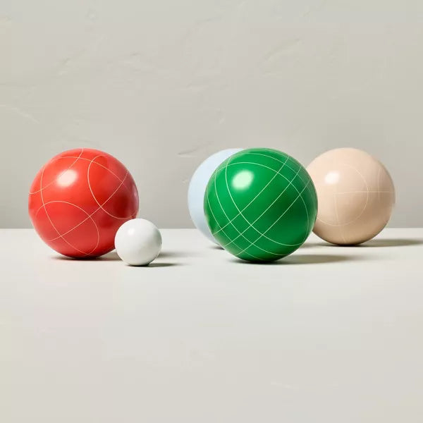 Bocce Ball Set 10pc -Lawn Sports, 2-4 Players, Includes Carrying Bag & Pallino