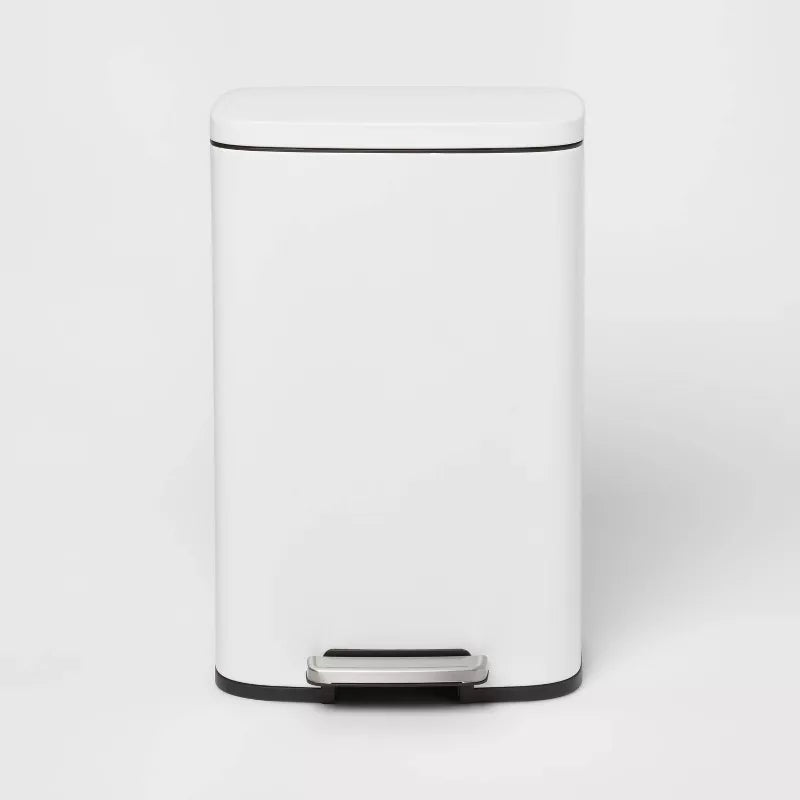 Rectangular Step Trash Can