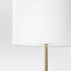 Floor Lamp with Marble Table
