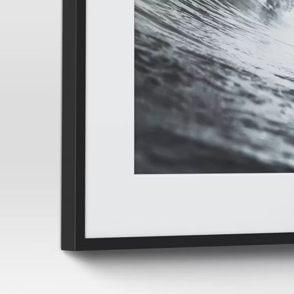 Elevated Aluminum Poster Frame Black