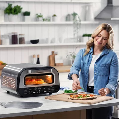 All-In-One Indoor Pizza Oven, Toaster Oven, and Air Fryer