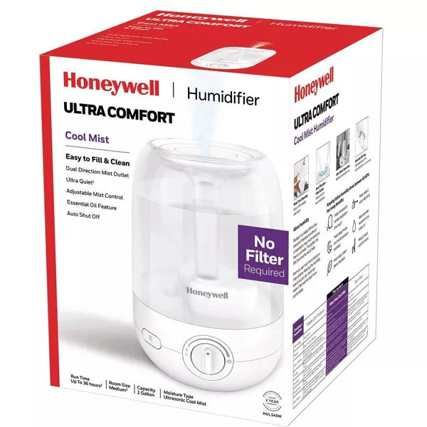 Ultrasonic Egg Humidifier: Cool Mist, Aromatherapy, No Filter, 36-Hour Run