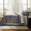 3pc Pickstich Stripe Comforter Bedding Set - Full/Queen